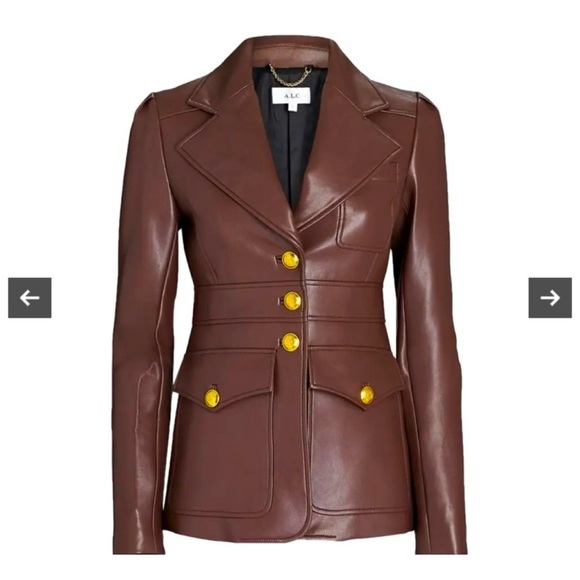 A.L.C. Jackets & Blazers - ALC Amelia vegan leather blazer